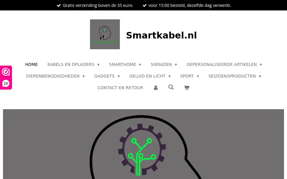 Screenshot of smartkabel.nl