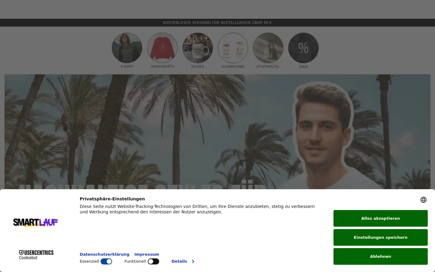 Screenshot of smartlauf.com