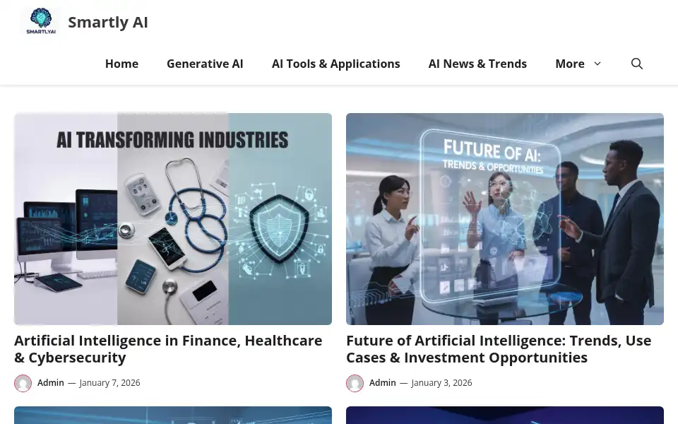 Screenshot of smartlyai.in