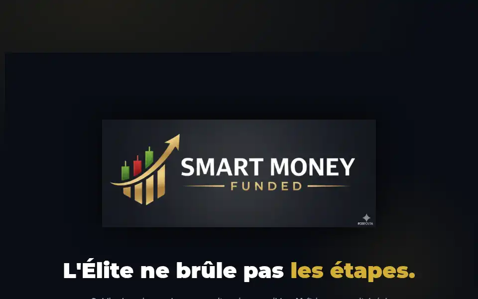 Screenshot of smartmoneyfunded.com