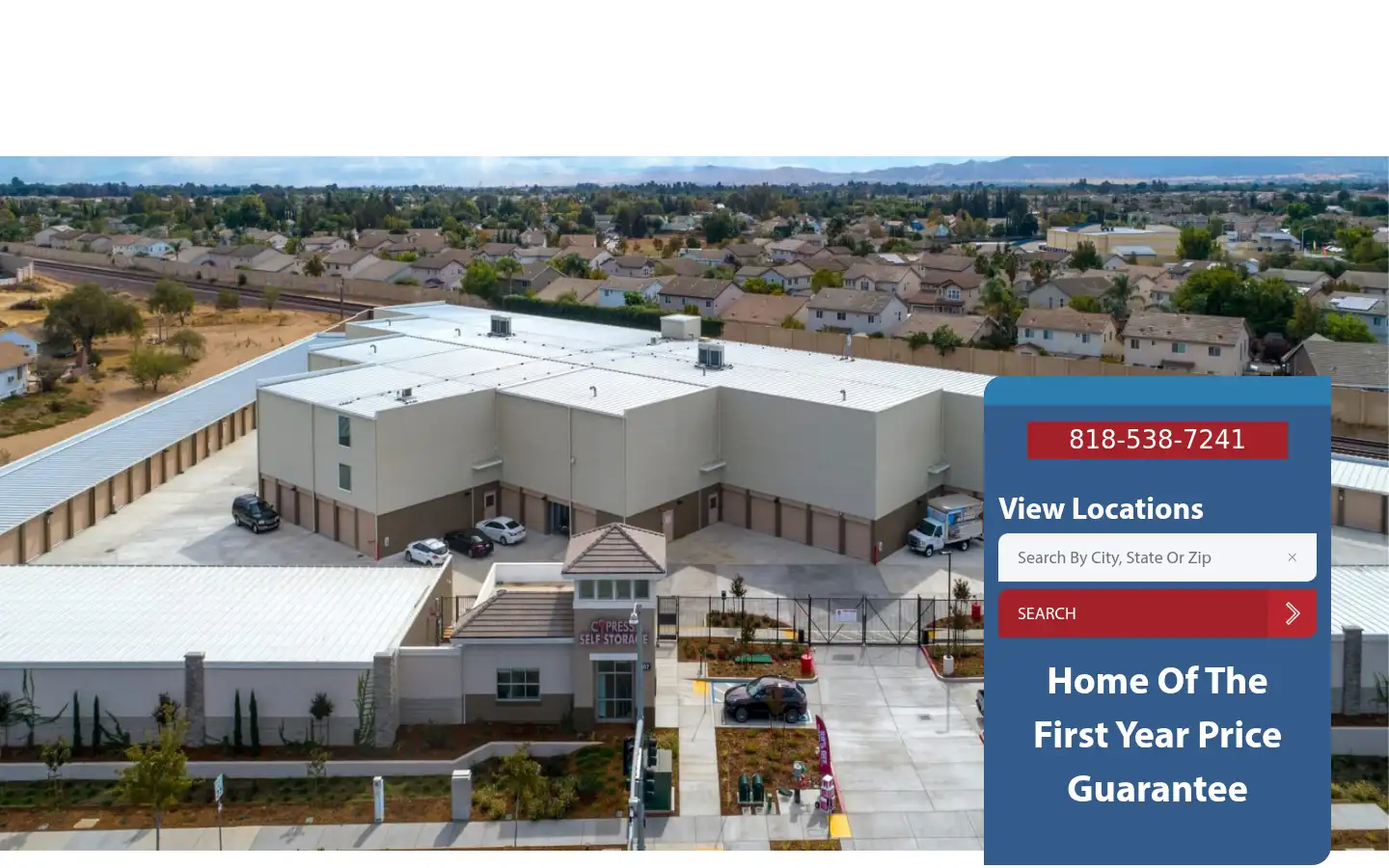 Screenshot of smartselfstorage.com
