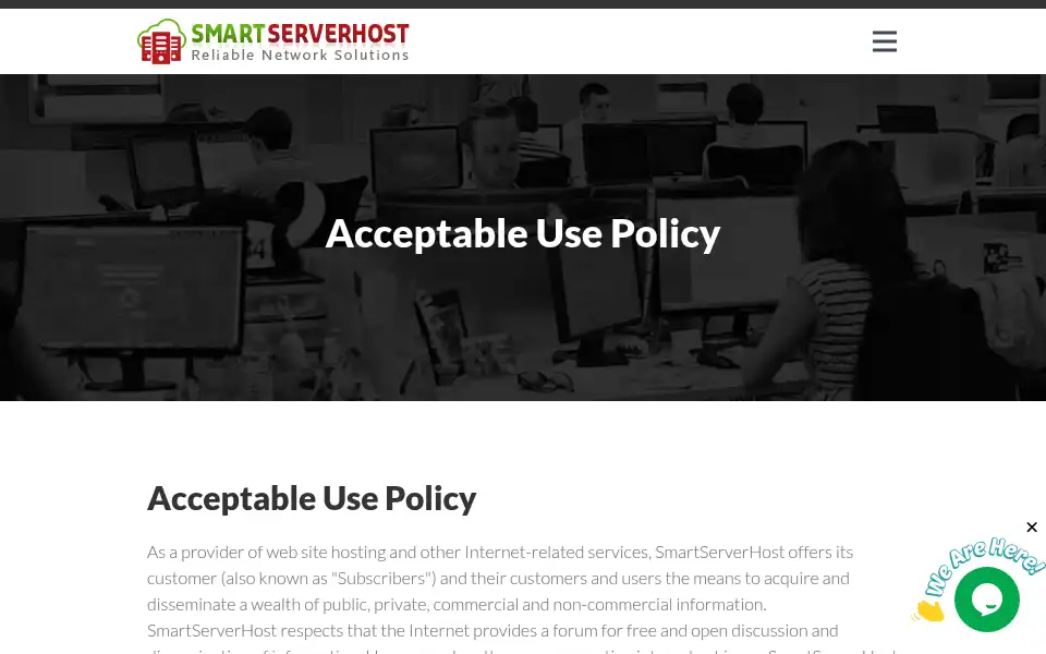 Screenshot of smartserverhost.com
