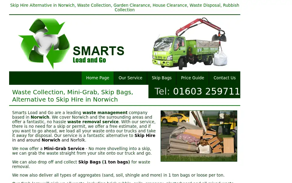 Screenshot of smartsloadandgo.co.uk