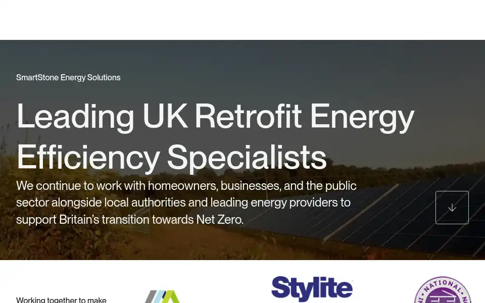 Screenshot of smartstoneenergy.co.uk