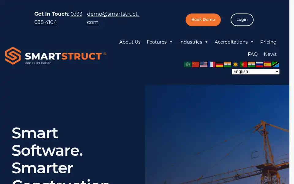 Screenshot of smartstruct.com