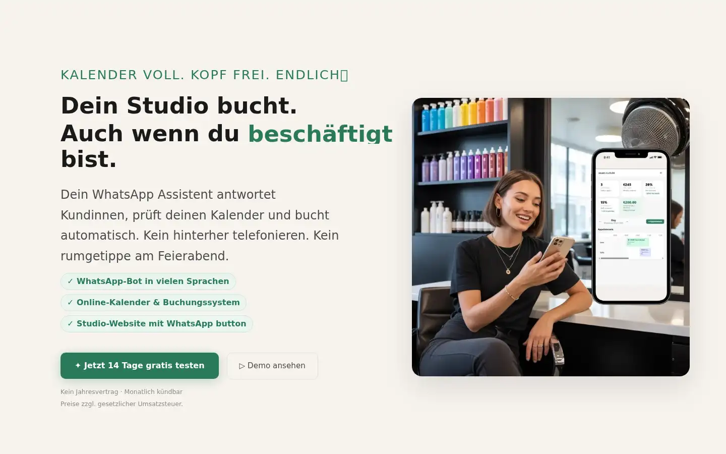 Screenshot of smartstudio24.de