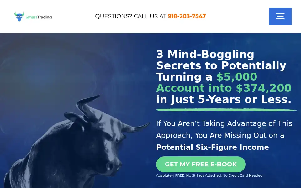 Screenshot of smarttrading.com