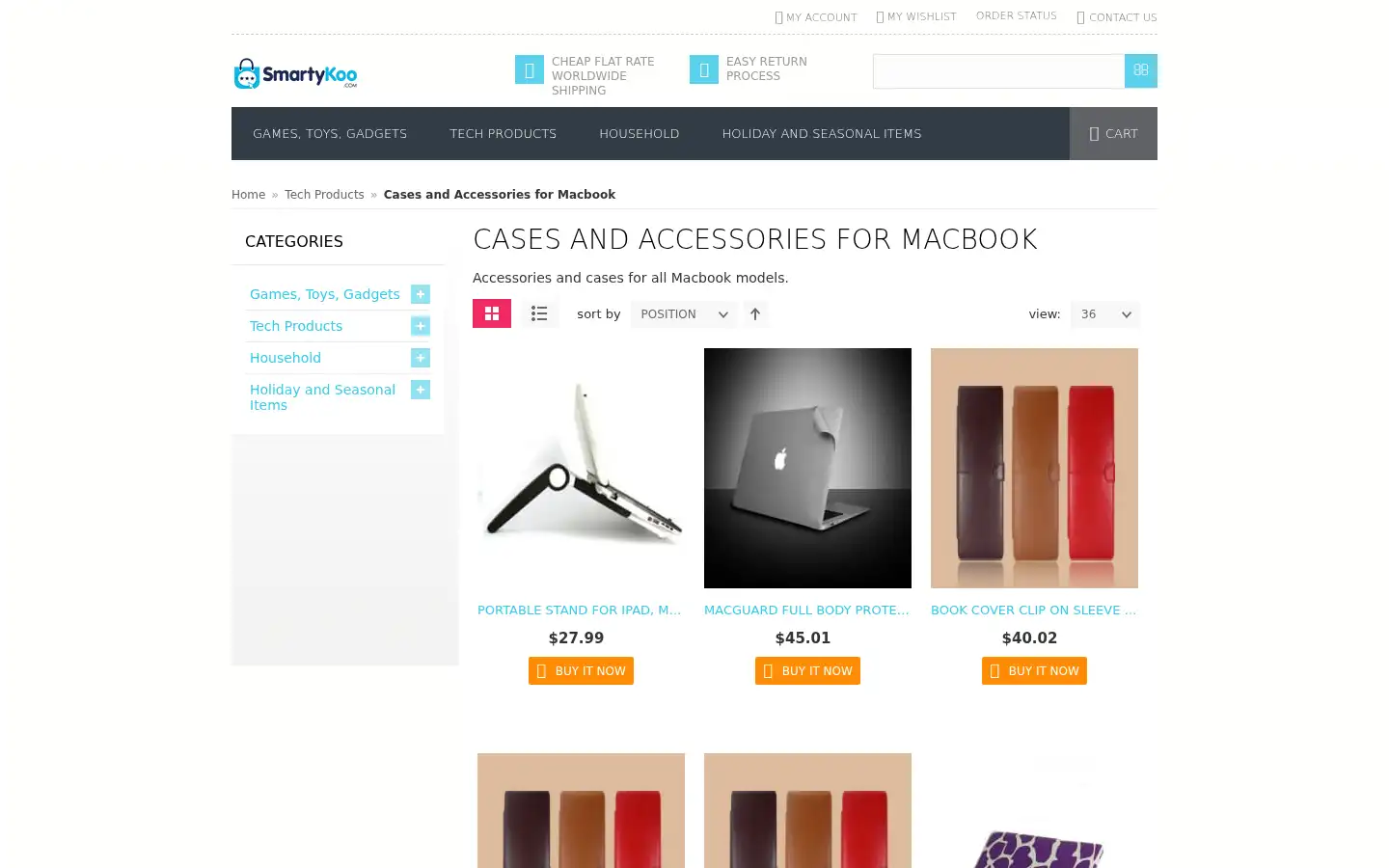 Screenshot of smartykoo.com