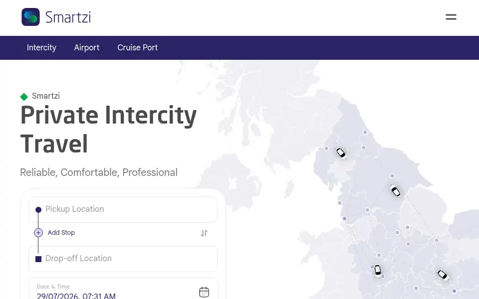 Screenshot of smartzi.com