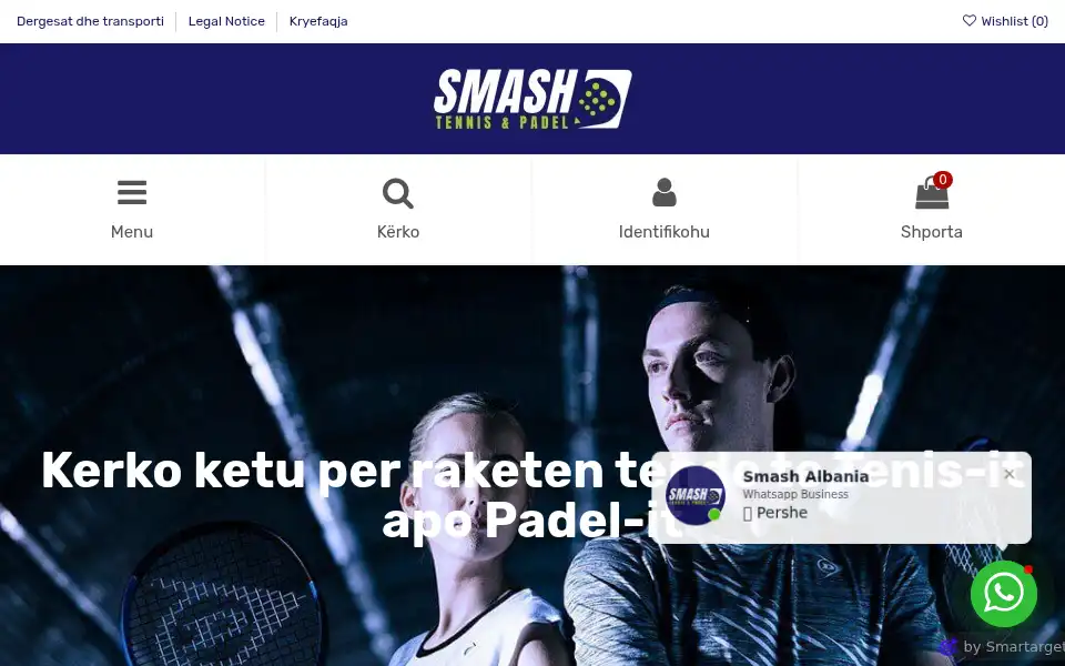 Screenshot of smash.al