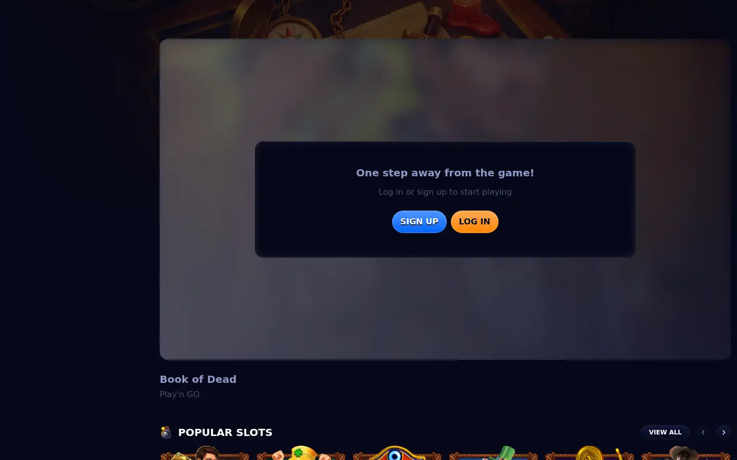Screenshot of smash.casino