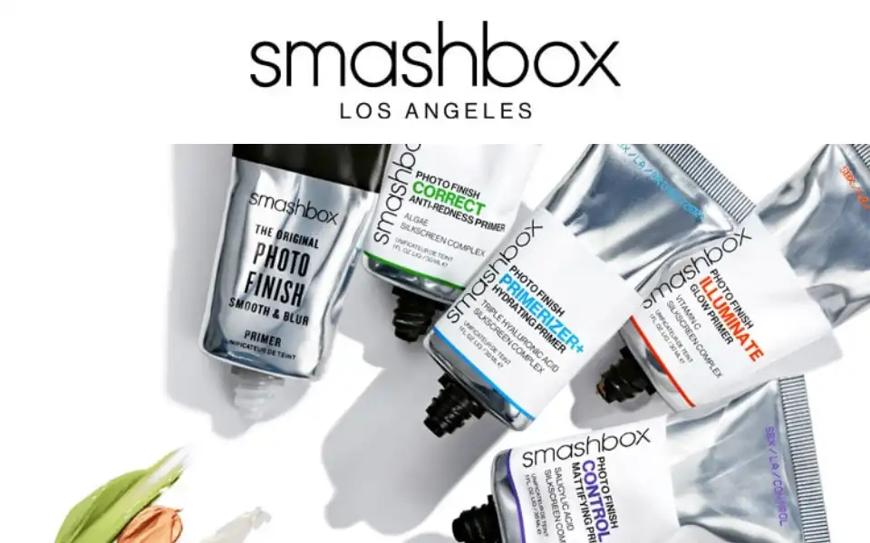 Screenshot of smashbox.co.uk