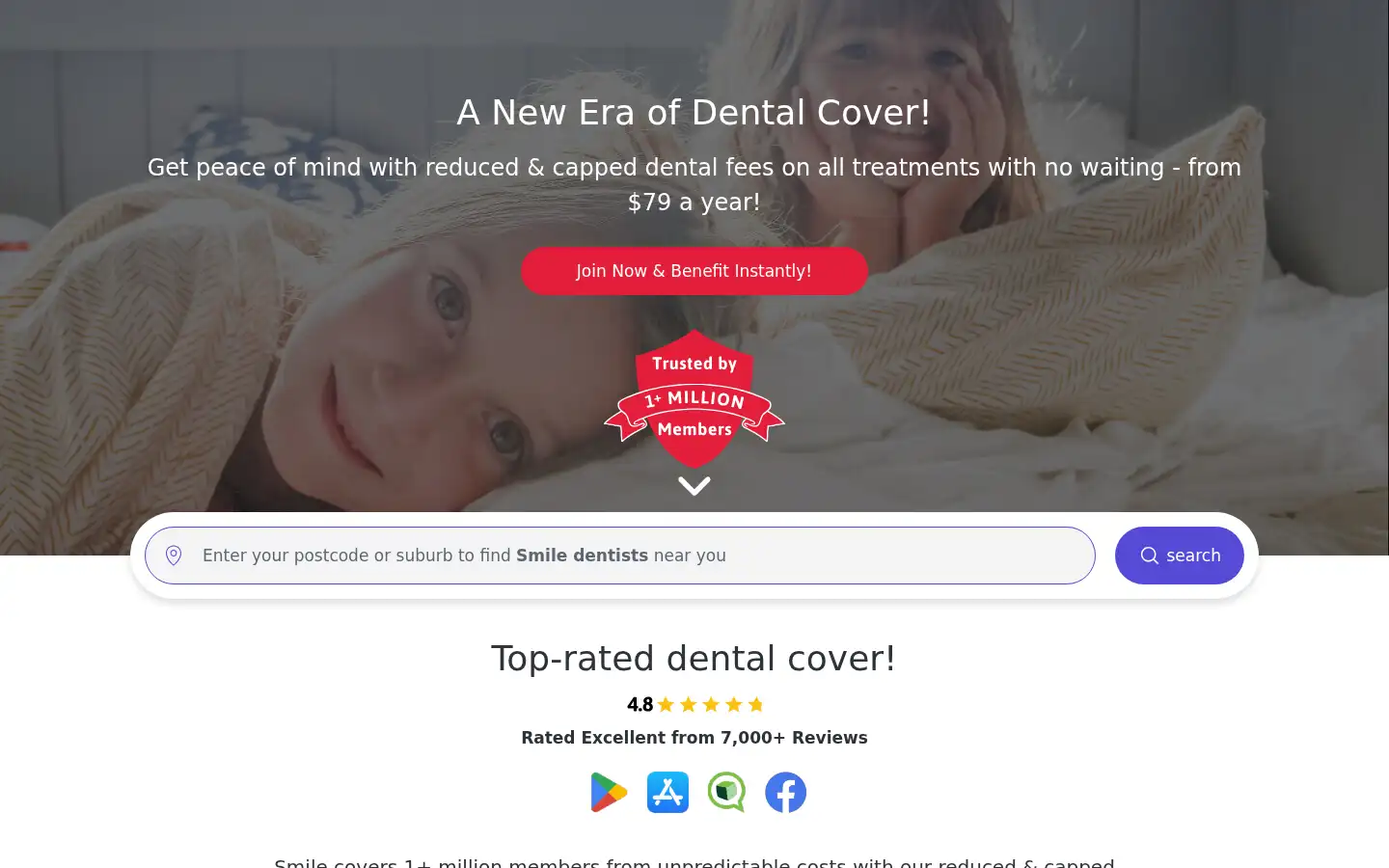 Screenshot of smile.com.au