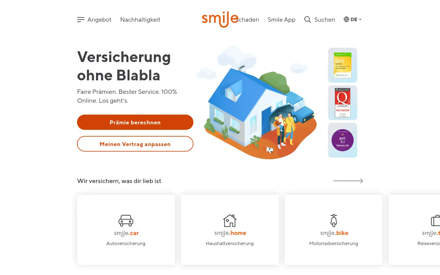 Screenshot of smile-direct.com