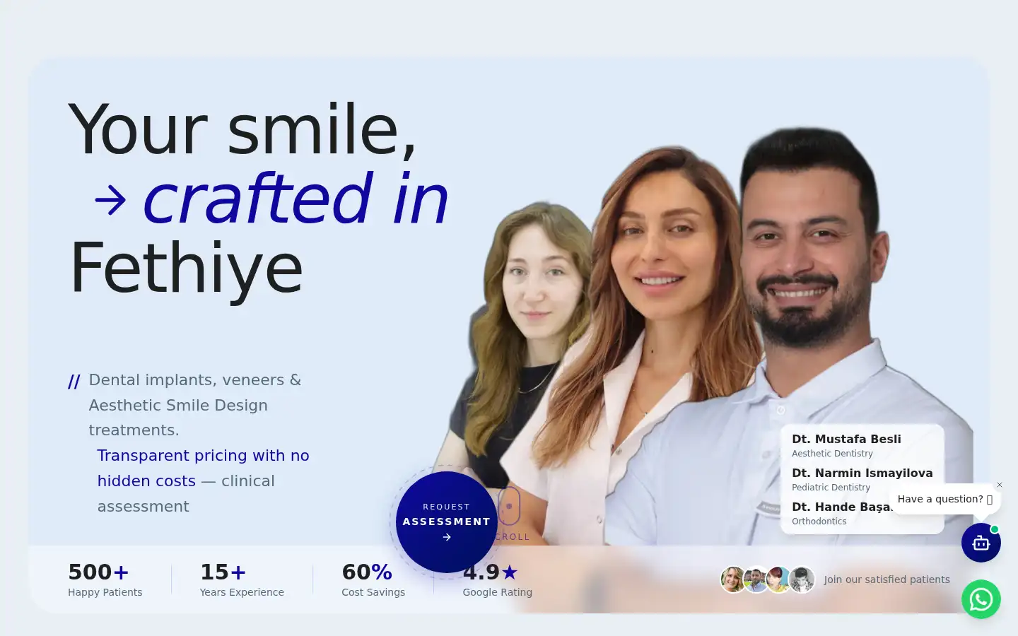 Screenshot of smileandholiday.com