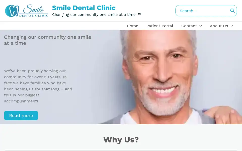 Screenshot of smiledental.clinic