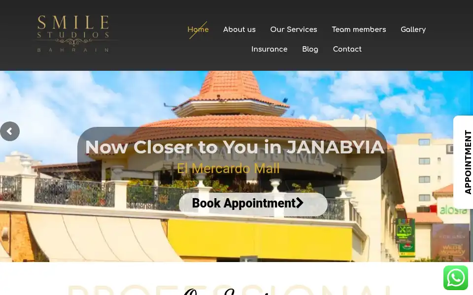 Screenshot of smilestudios.co