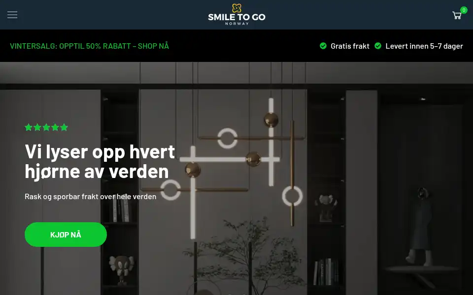 Screenshot of smiletogo-no.com