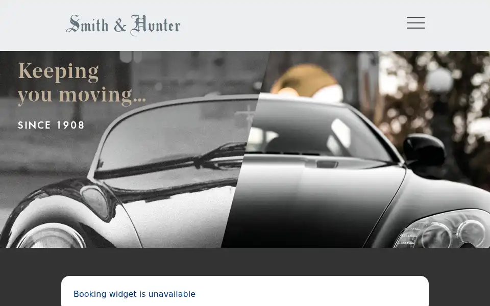 Screenshot of smithandhunter.com