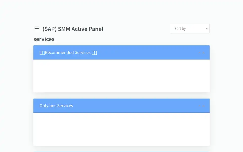 Screenshot of smmactivepanel.com