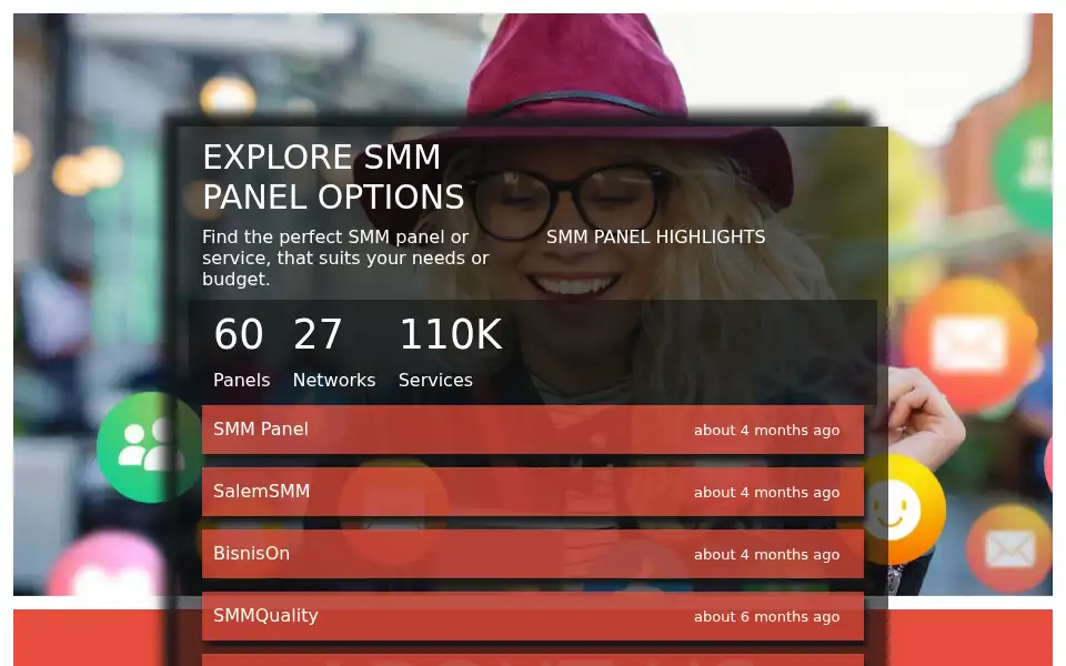 Screenshot of smmpanel.info