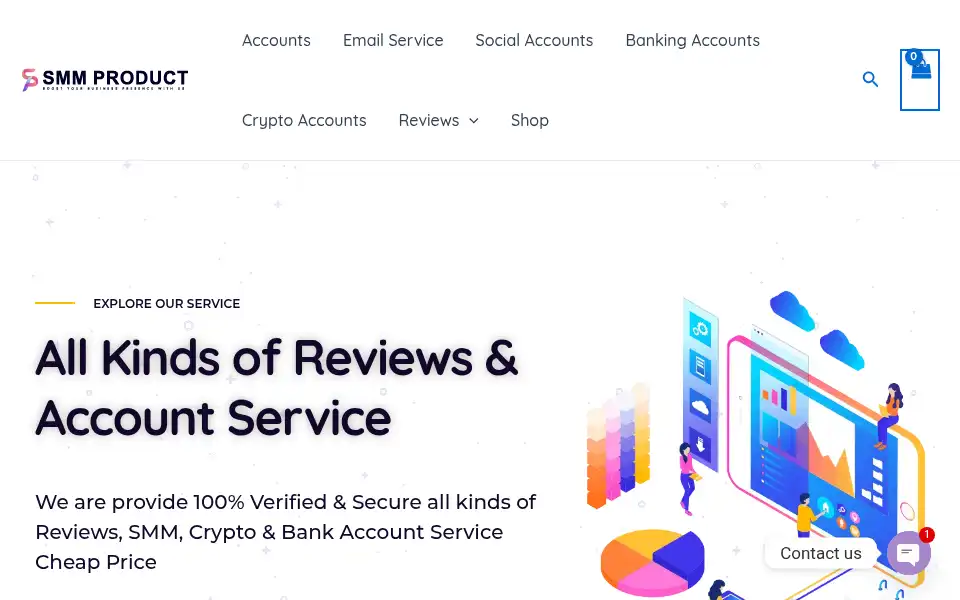Screenshot of smmproduct.com