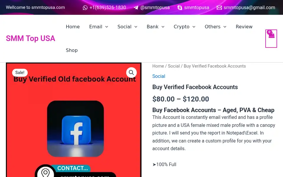 Screenshot of smmtopusa.com