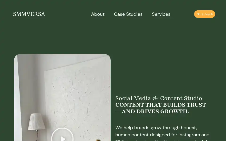 Screenshot of smmversa.com