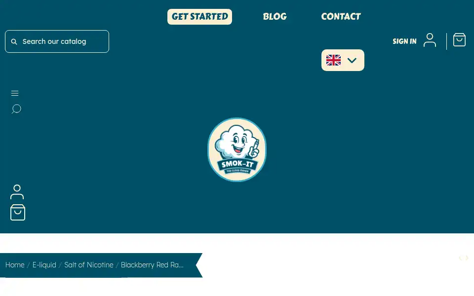 Screenshot of smok-it.com