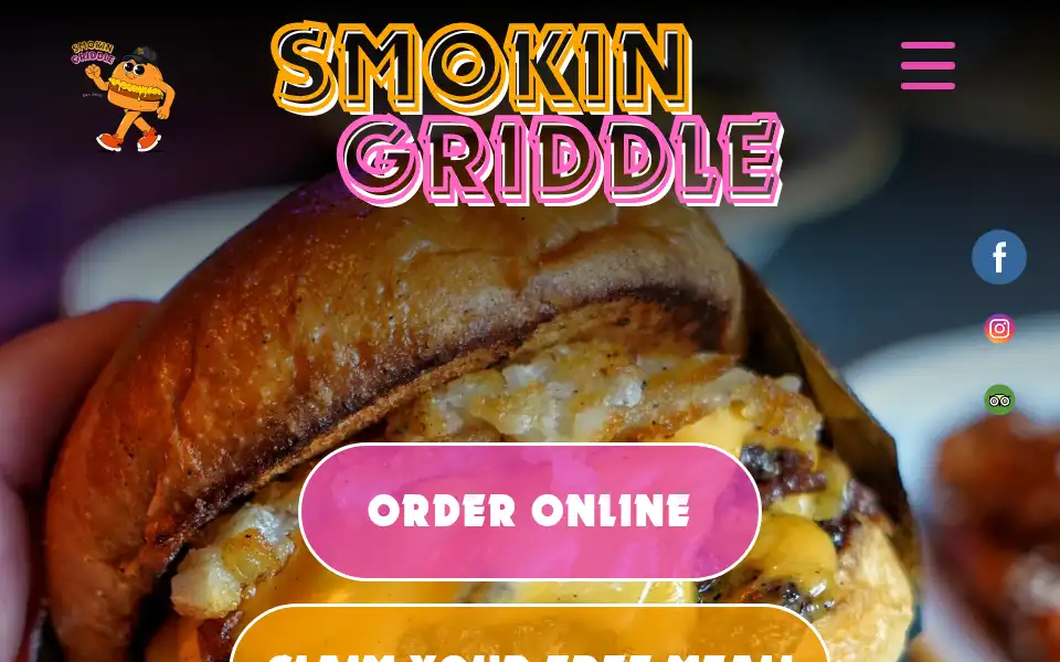 Screenshot of smokingriddle.co.uk