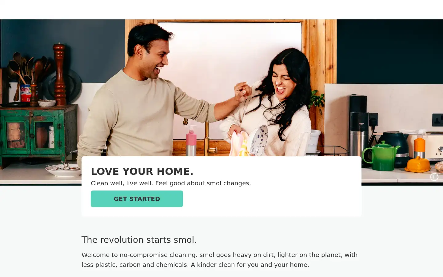 Screenshot of smol.com