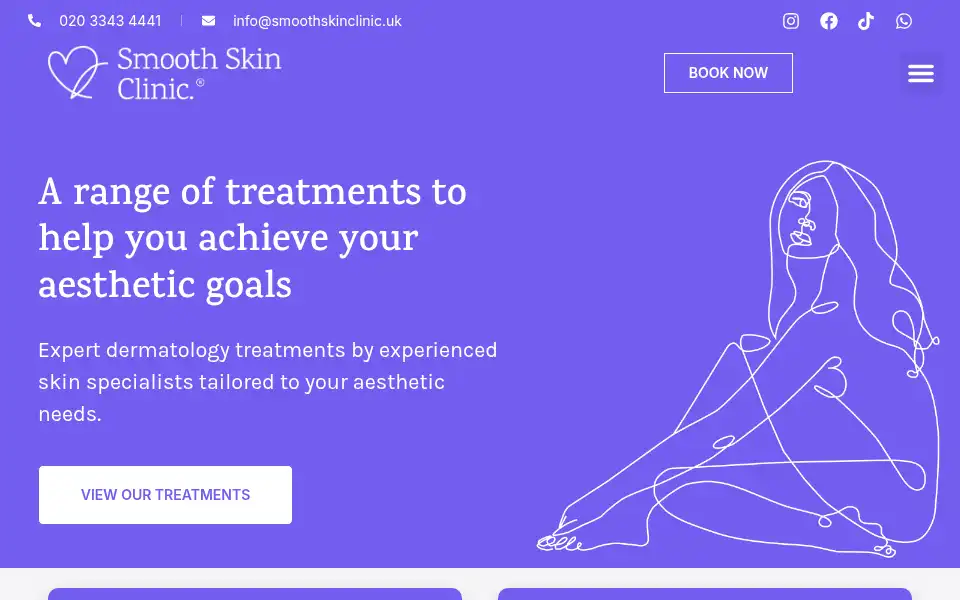 Screenshot of smoothskinclinic.uk