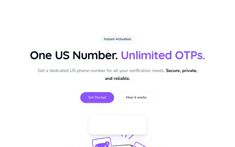 Screenshot of smsfly.io