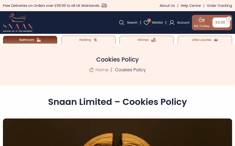 Screenshot of snaan.co.uk