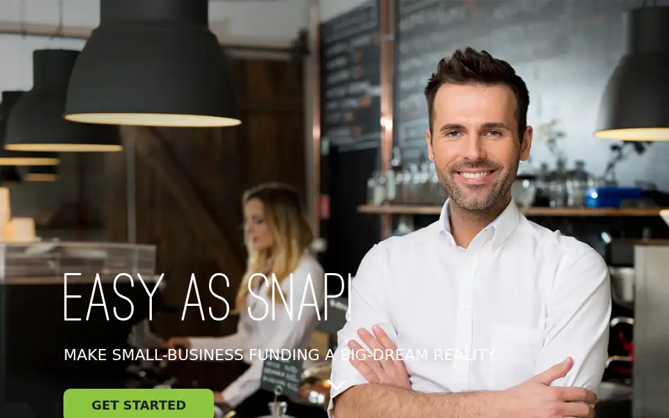 Screenshot of snapadvances.com