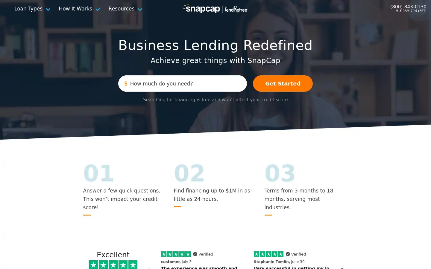 Screenshot of snapcap.com