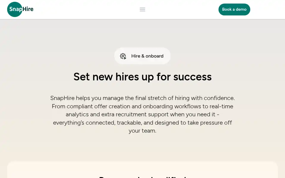Screenshot of snaphire.com