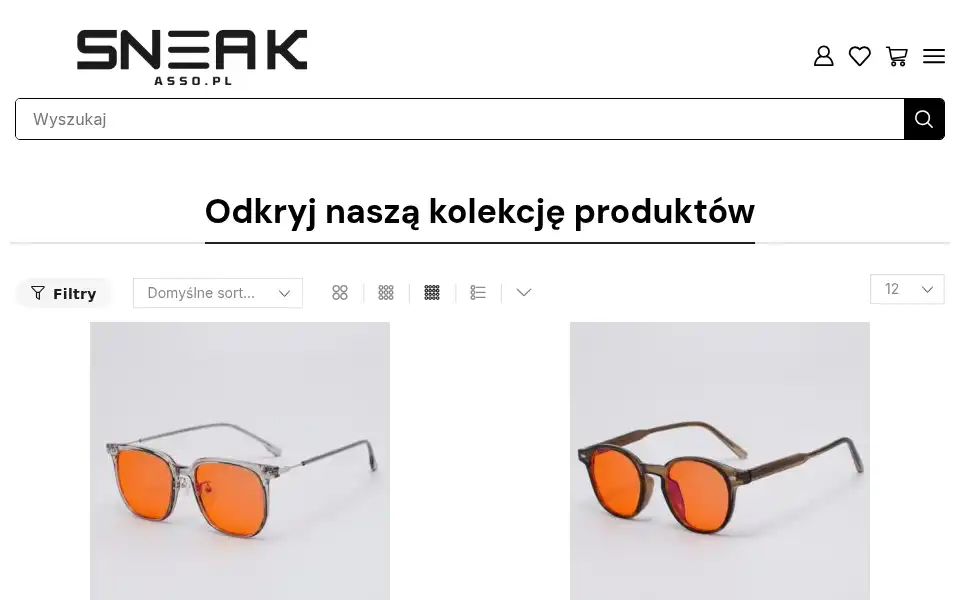 Screenshot of sneakasso.pl