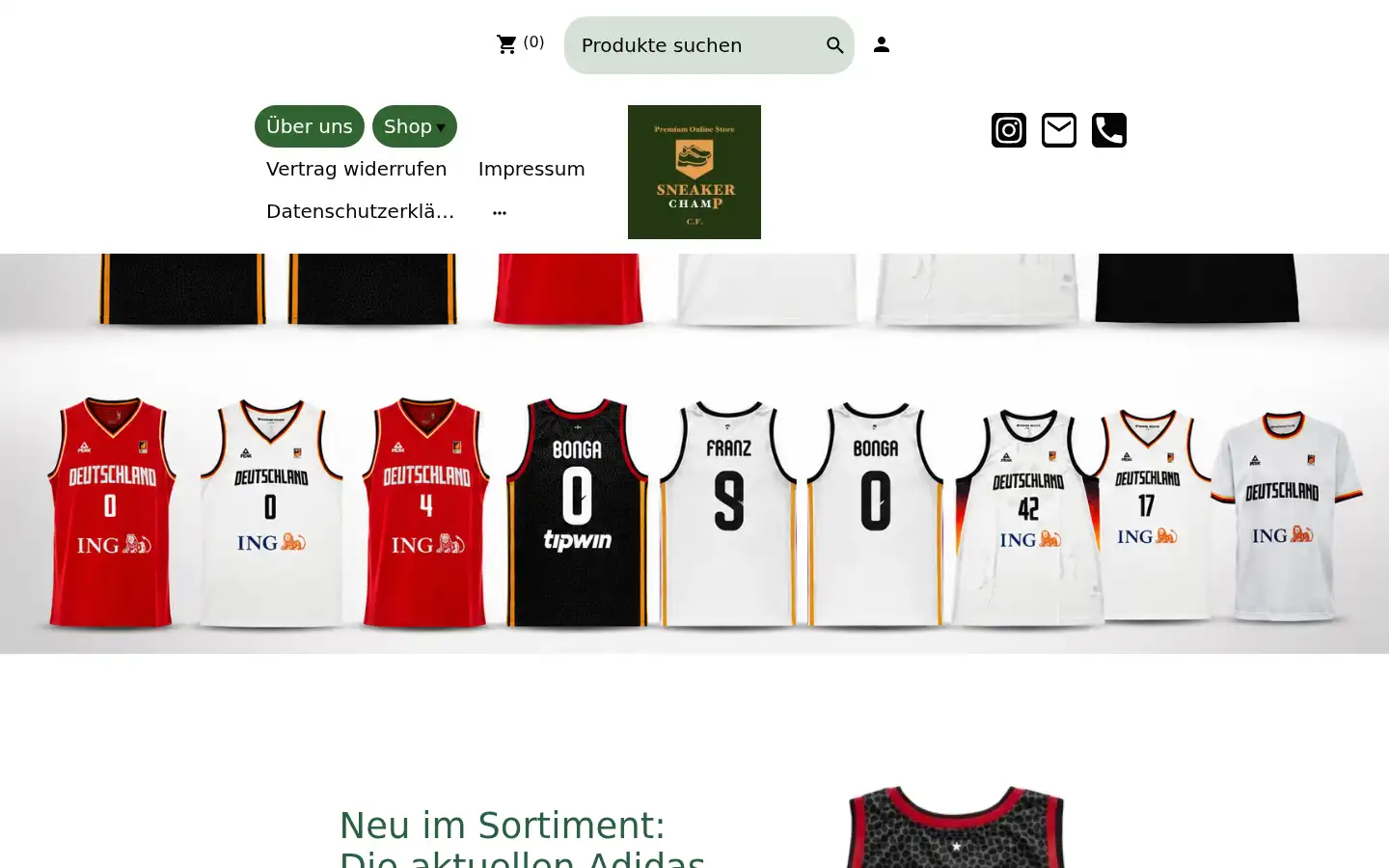 Screenshot of sneakerchamp.de