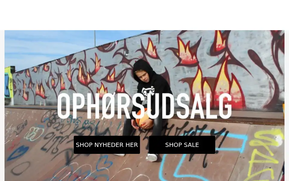 Screenshot of sneakerkids.dk