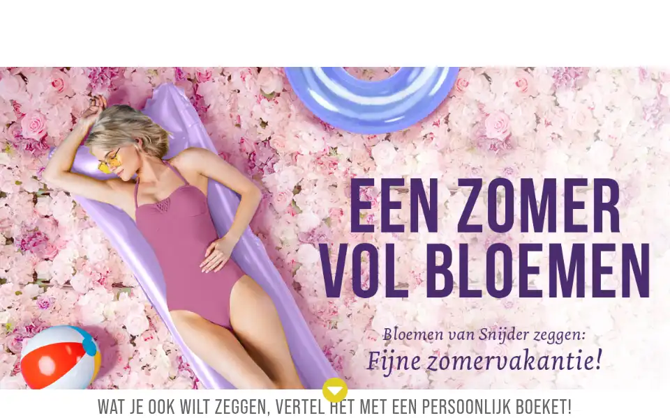Screenshot of snijderbloemen.nl