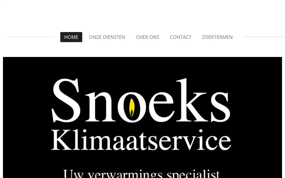 Screenshot of snoeksklimaatservice.nl