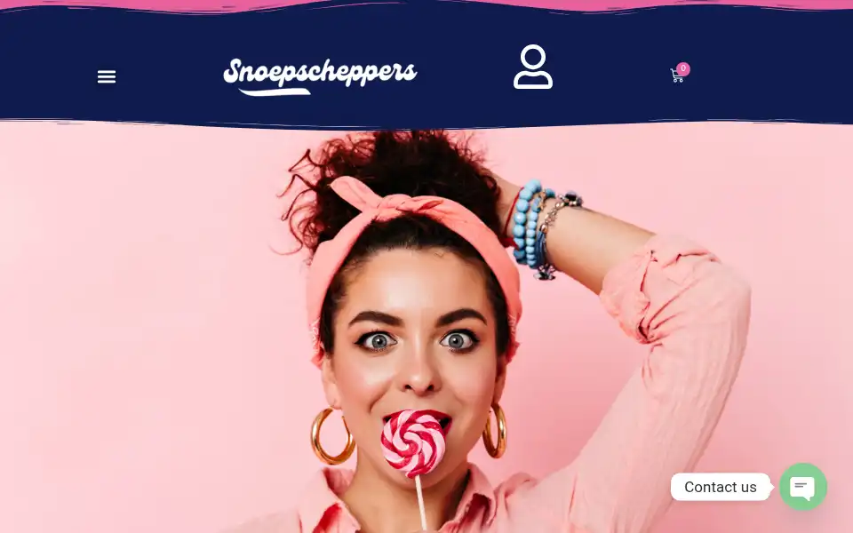 Screenshot of snoepscheppers.nl