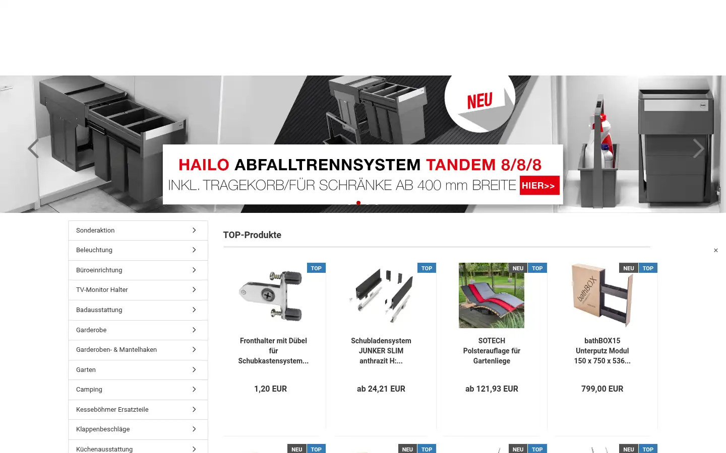 Screenshot of so-handel.de