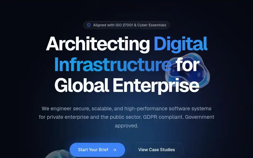 Screenshot of soartechnology.co.uk