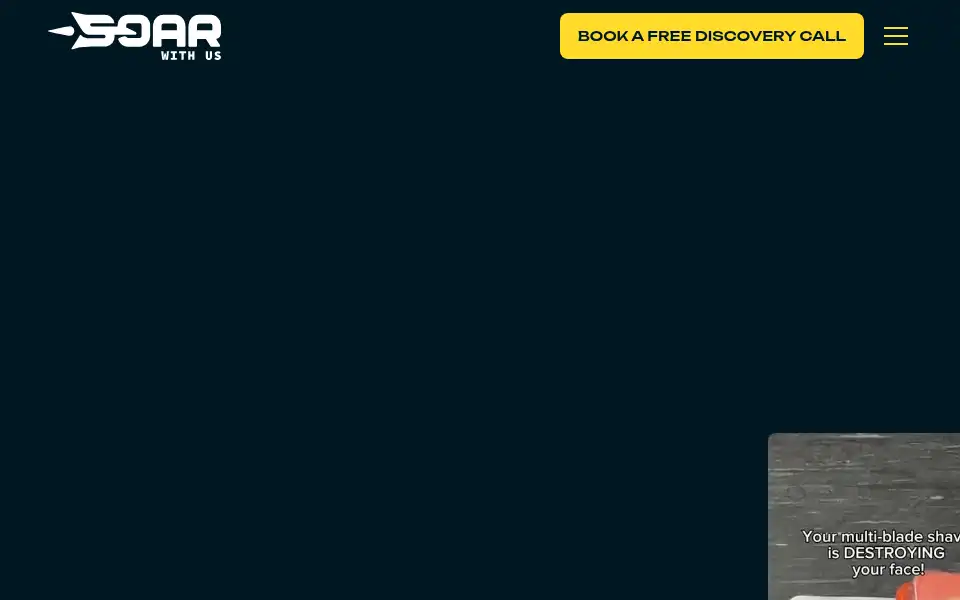 Screenshot of soarwithus.co