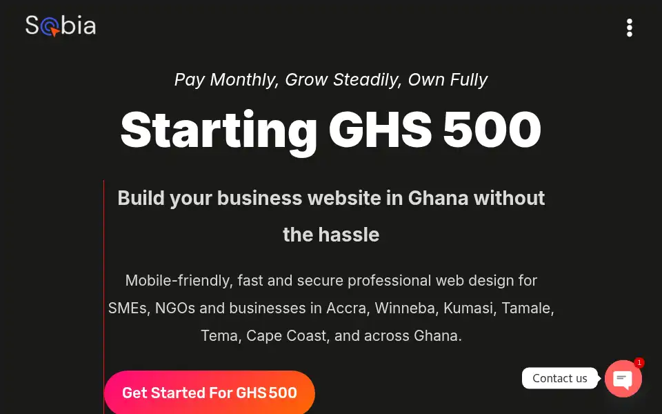 Screenshot of sobiaonline.com