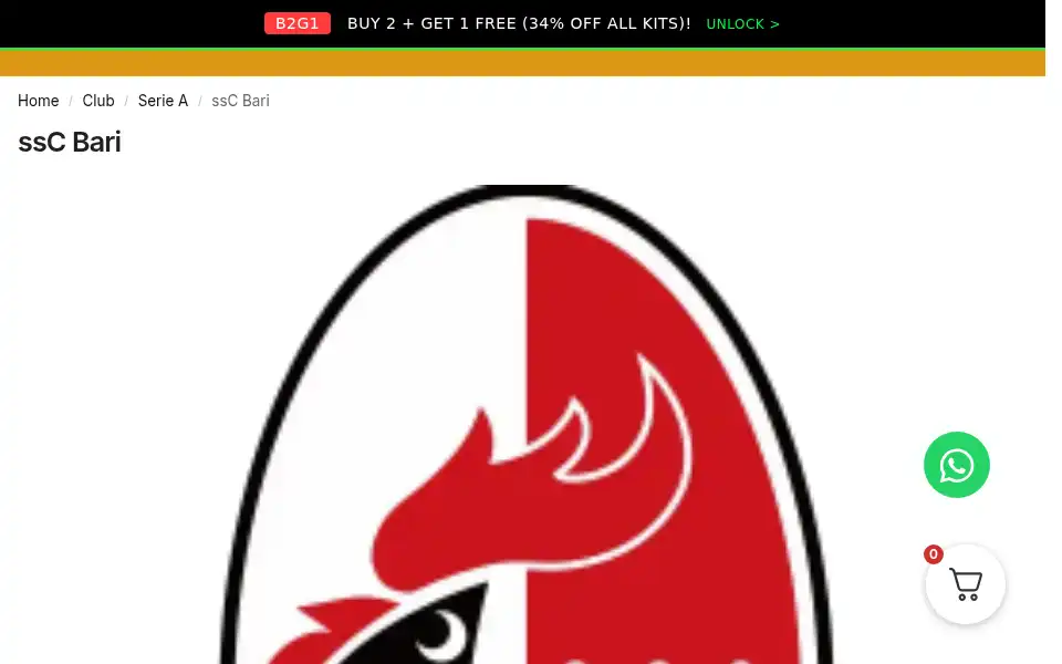 Screenshot of soccerjerseysale.com