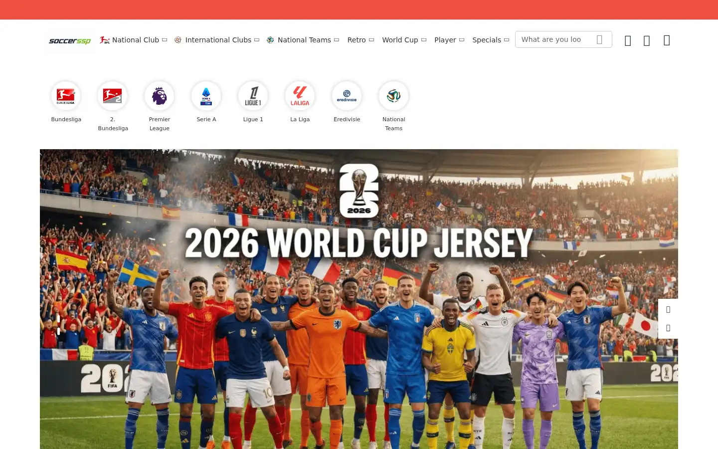 Screenshot of soccerssp.com