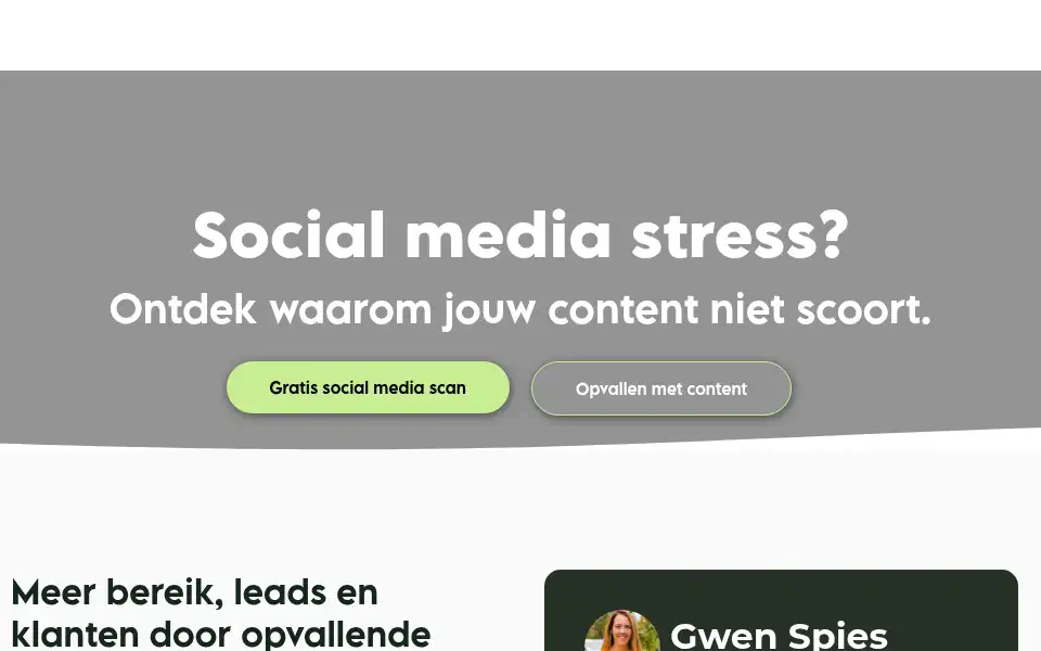 Screenshot of sociaal.tv